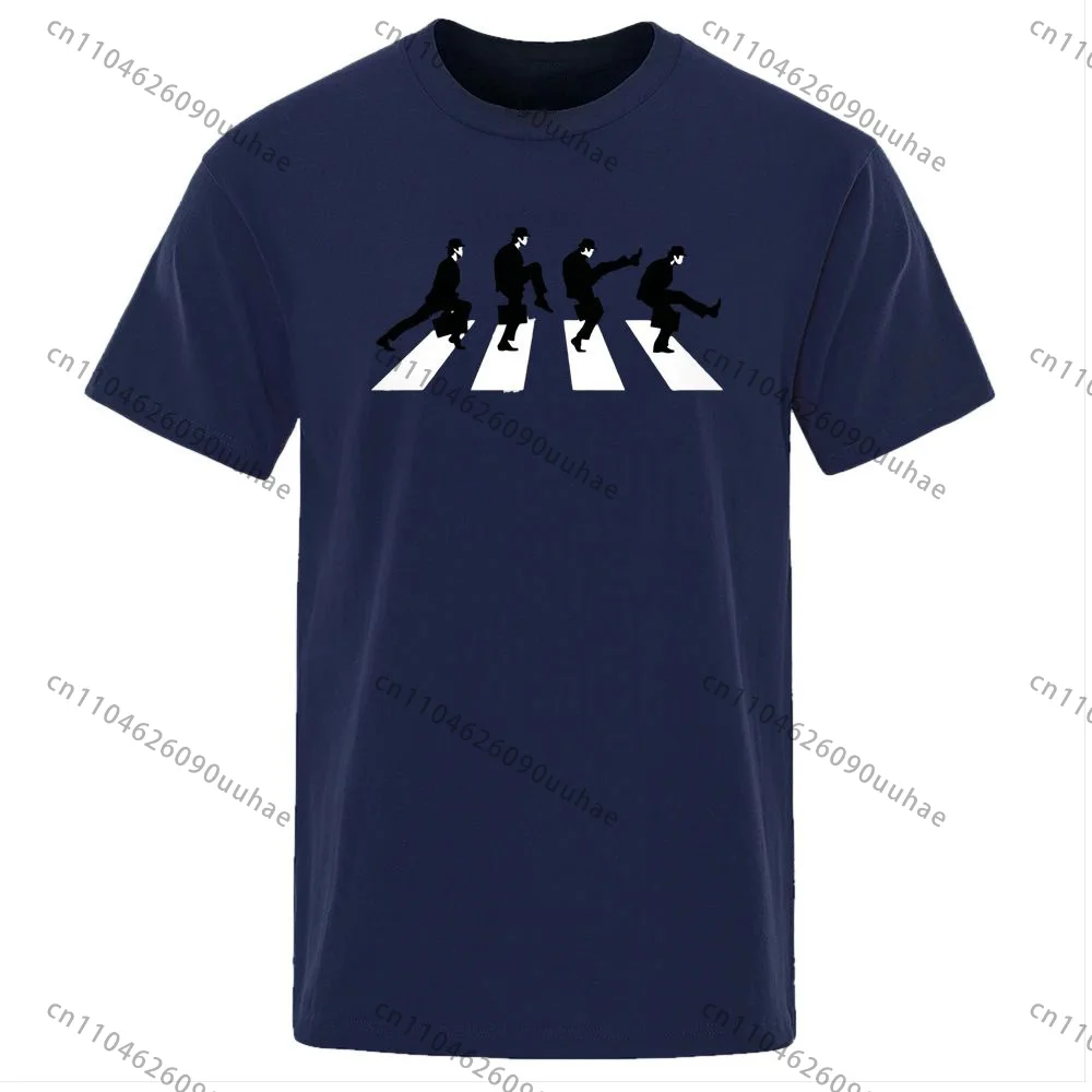 

Casual Men T Shirt Monty Python The Ministry Of Silly Walks Pirnting T Shirts 100%Cotton Comfortable Oversized Fashion Tops Tees