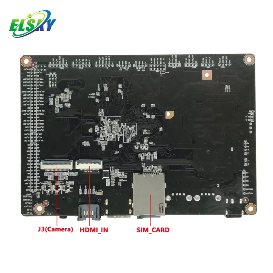 Android7.1 OS RK3288 Cortex-A17 Quad Core Android motherboard With TF slot AP6255 BT WIFI J3 Camera EDP-C 30pin USB OTG LVDS