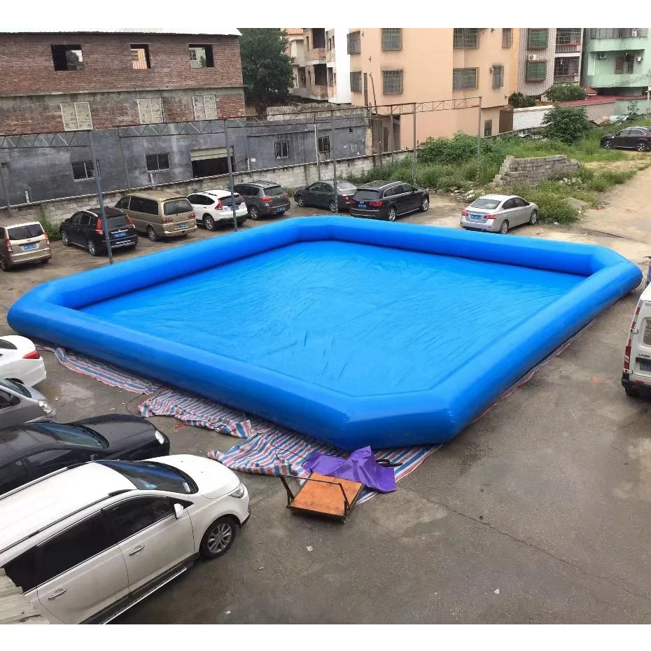 Portable Square Round Large Inflatable Swimming Pool Deep Water Park Pool for Zorb Ball /Water Walking Ball/ Kids Paddle Boat