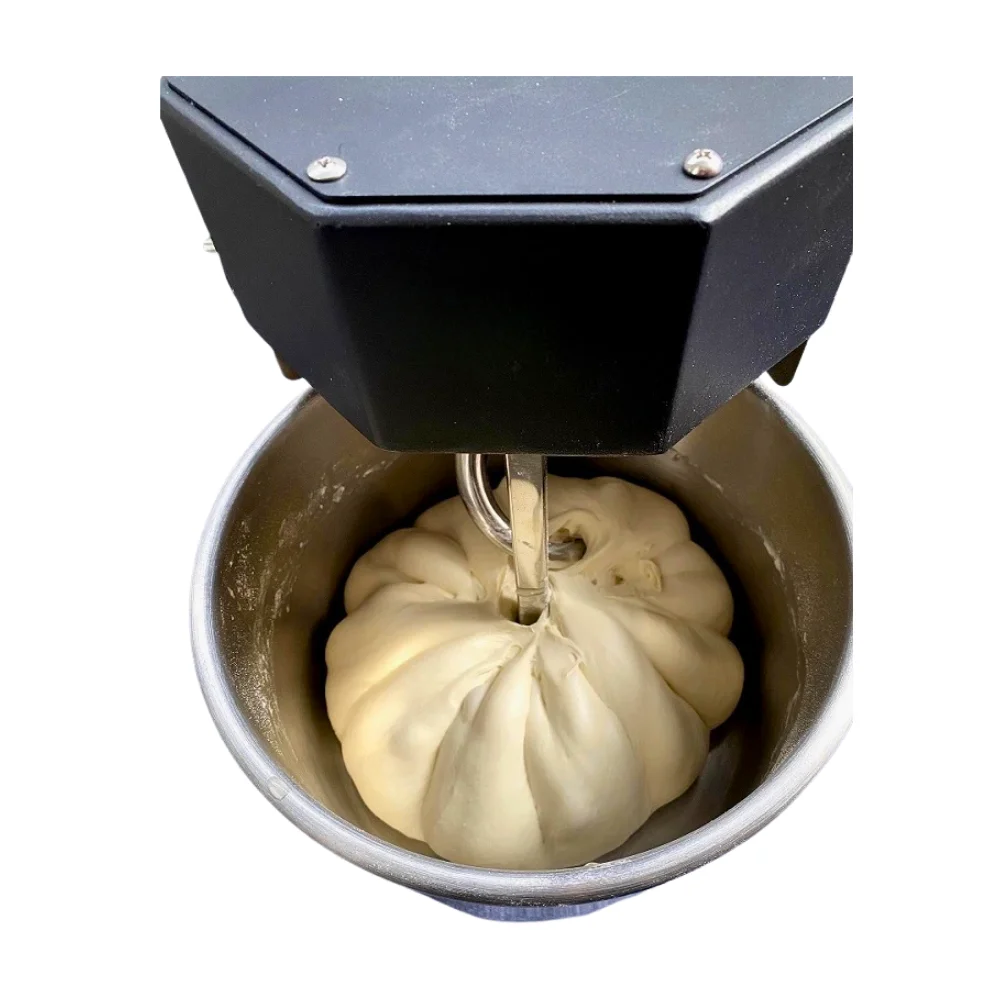 Electric 3 kg 9 Liter 375W New Spiral Dough Mixer Variable Speed Tilt Head Splash Guard Corn (Black)