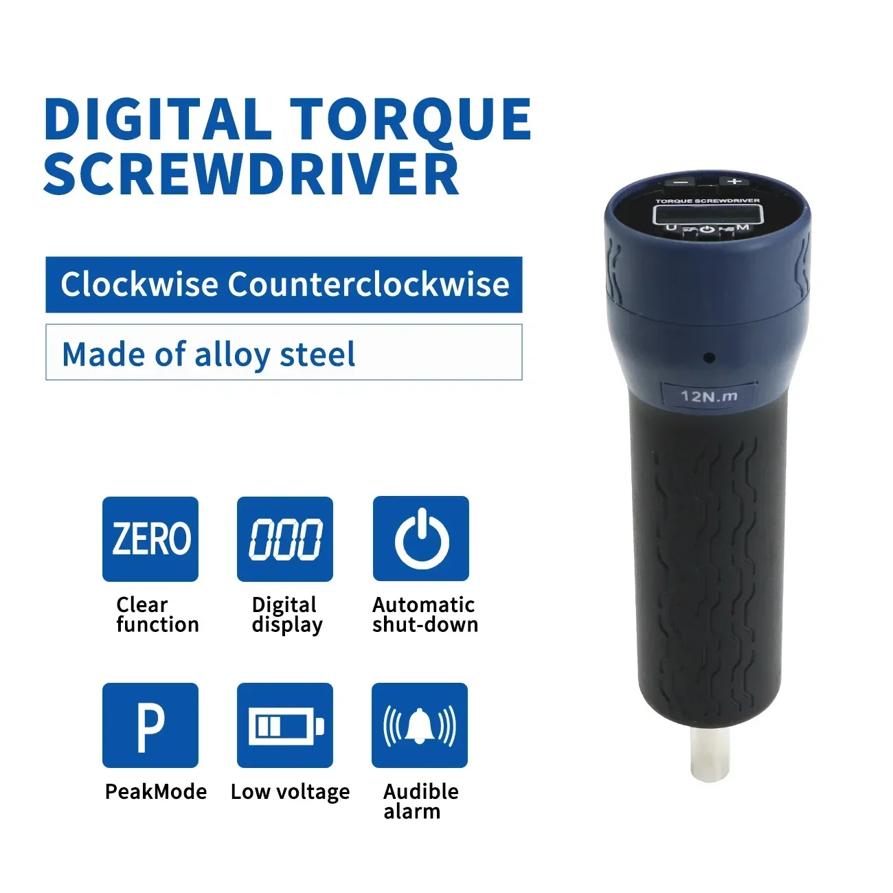 SHAHE Digital Torque Screwdriver,1/4\