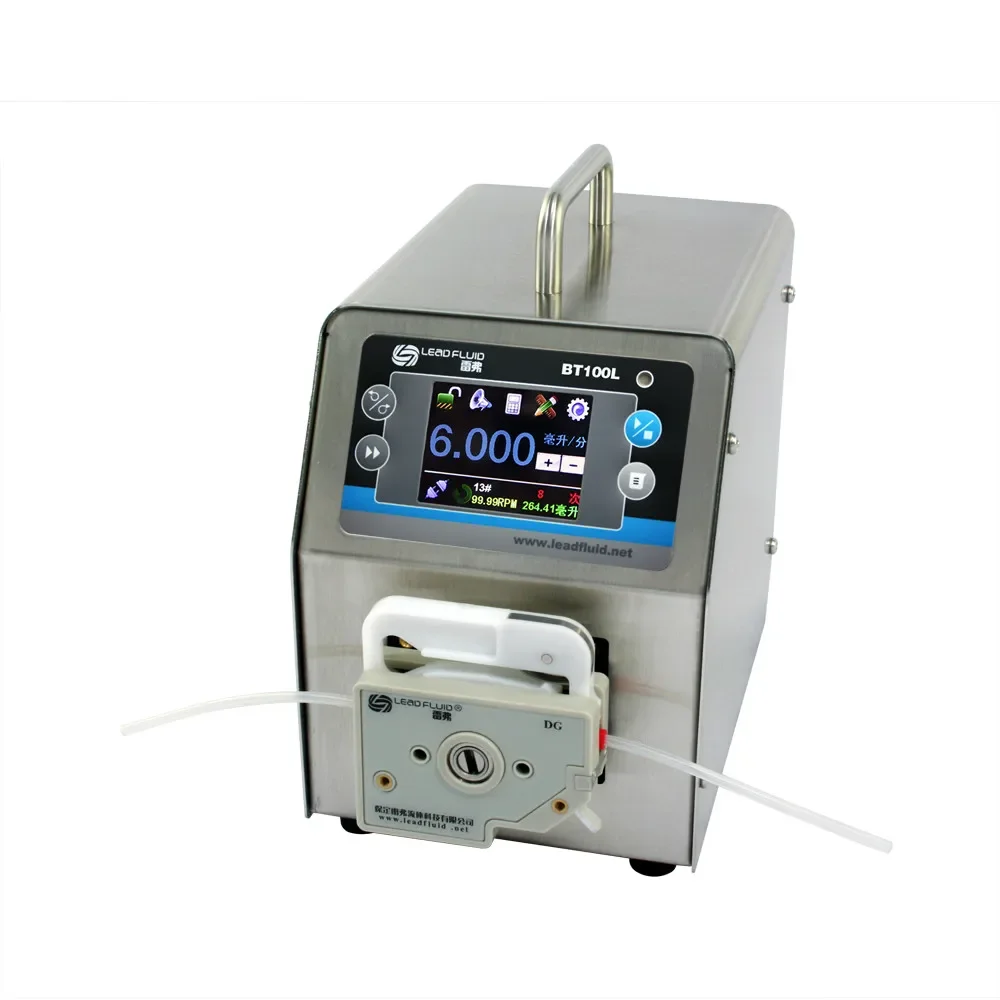 

Lead Fluid BT100L Stainless Steel Shell and Economic and Multichannel Flow Intelligent Peristaltic Pump ( CE,ISO9001)