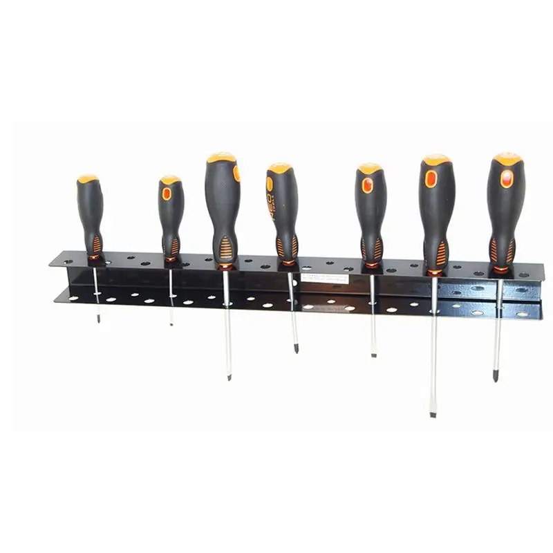 Imagem -04 - Wall Mount Screwdriver Armazenamento Rack Alicate Organizador Chave de Fenda Rack Ferramenta Rack