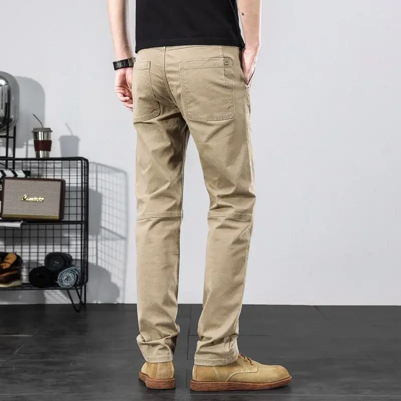 

Straight Office Stylish Business Trousers for Men Cheap Low Price Korean Style Vintage New In Trend Casual Pants Man Y2k Xxxl