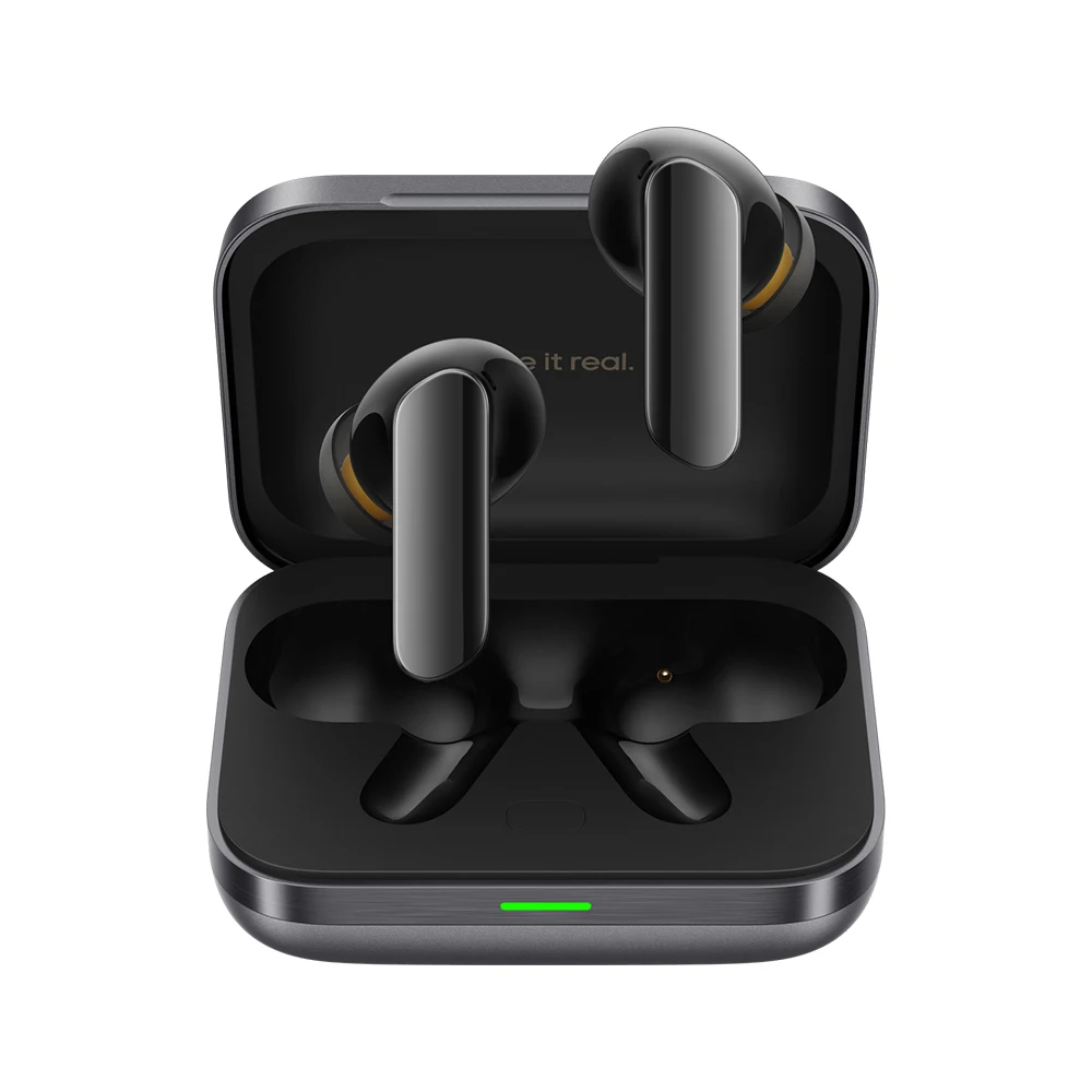 Realme Buds Air 7 Pro Oordopjes, Globale Versie, 53dB Realtime Ruisonderdrukking, 11+6mm Dual-DAC Driver, AI Live Vertaler