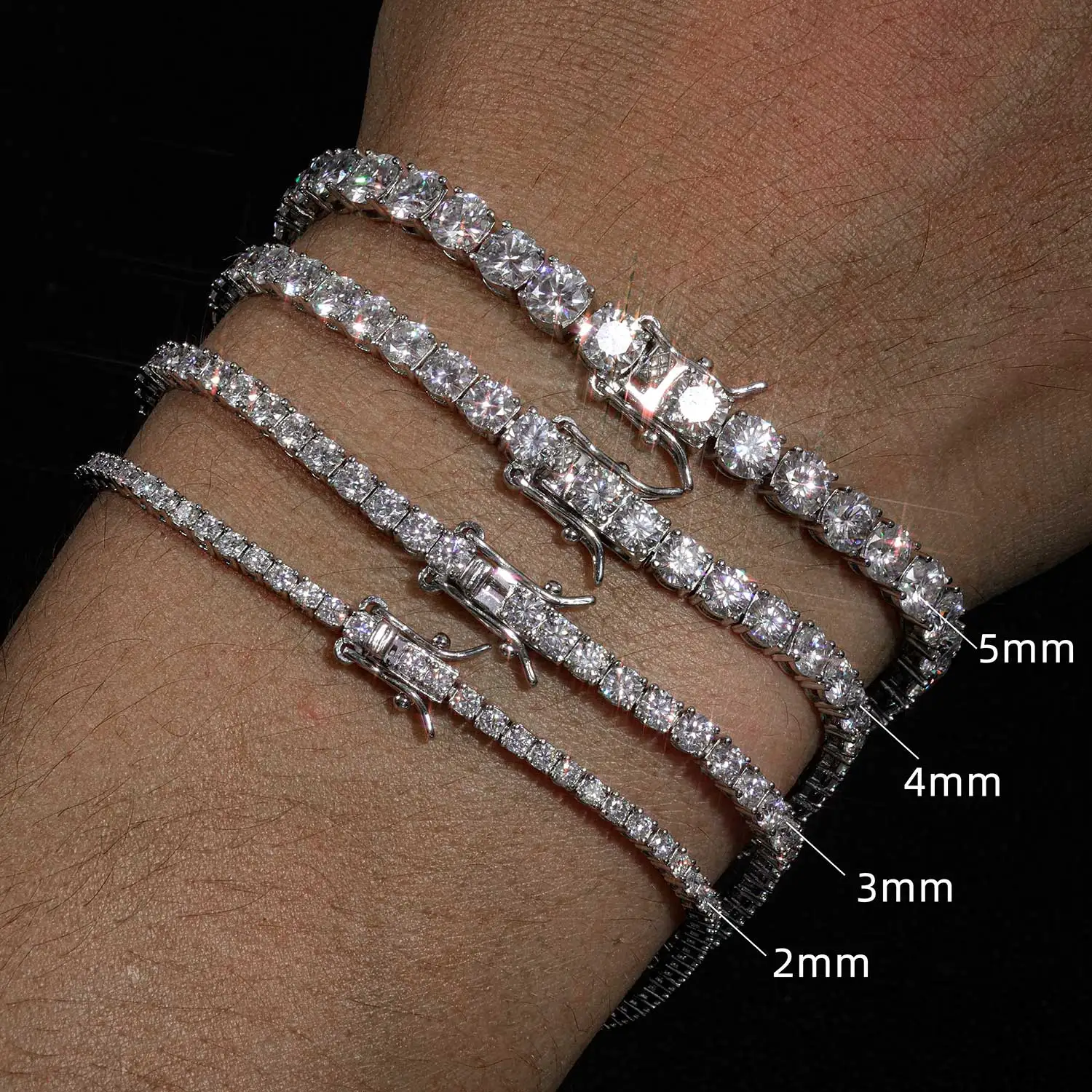 Thumbnail 4 - #43 Best Moissanite Tennis Bracelets to Buy In 2026