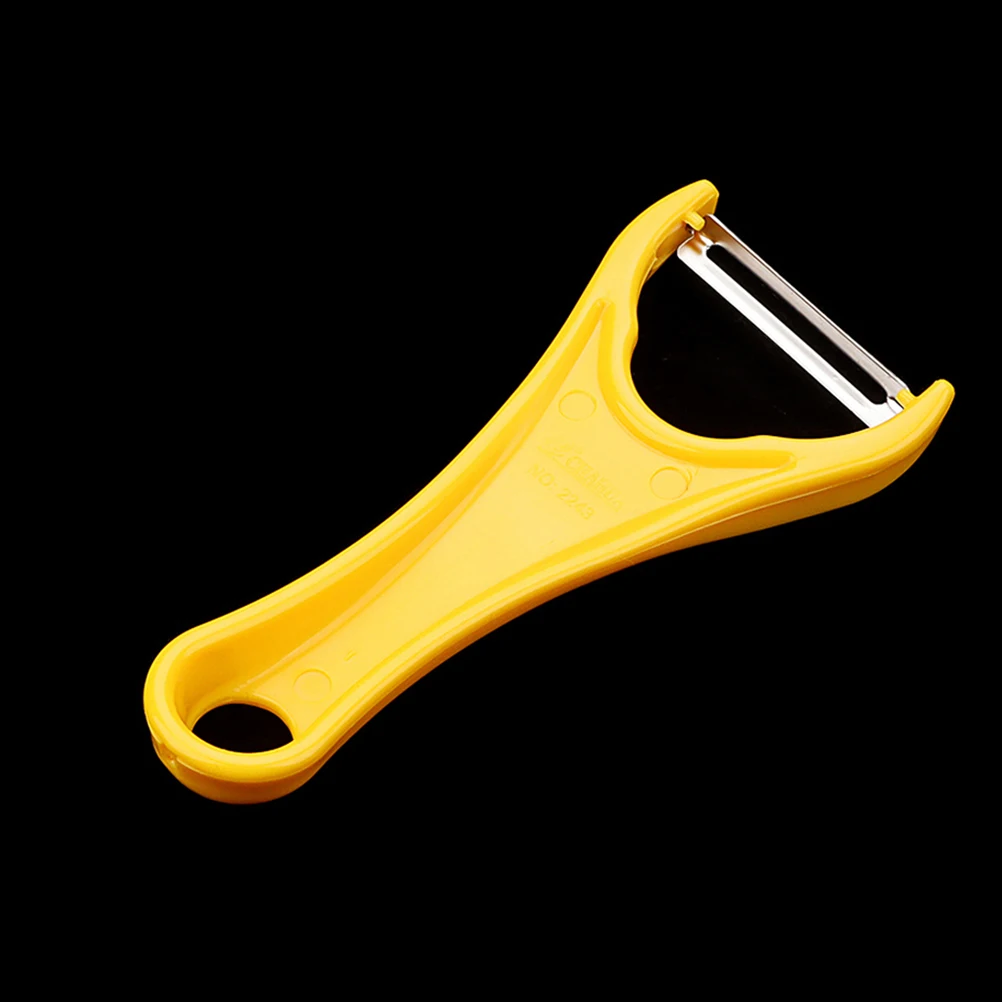 

Yellow Potato Peeler R255A Ergonomic Handle Sharpen Blades Kitchen Vegetable Fruit Peelers Wear Resistant Time Saving Gadgets