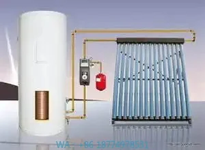 

Large Tank High Pressure Split Evacuated Tube Solar Water Heater, Solar Powered Unit for Outdoor, Hotel & Bathroom Use