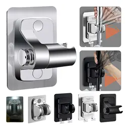 Shower Head Holder Adjustable Wall Mounted Shower Holder Self-Adhesive Showerhead Handheld Bracket Bathroom Accessories
