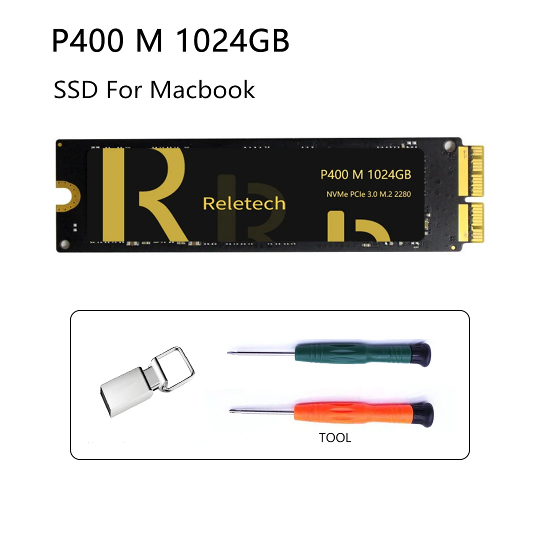 Imagem -06 - Reletech Ssd para Macbook 512gb 1tb 2013 2014 2023 Pro Retina A1502 A1398 Imac A1418 A1419 Ssd Macbook ar A1465 A1466 Ssd