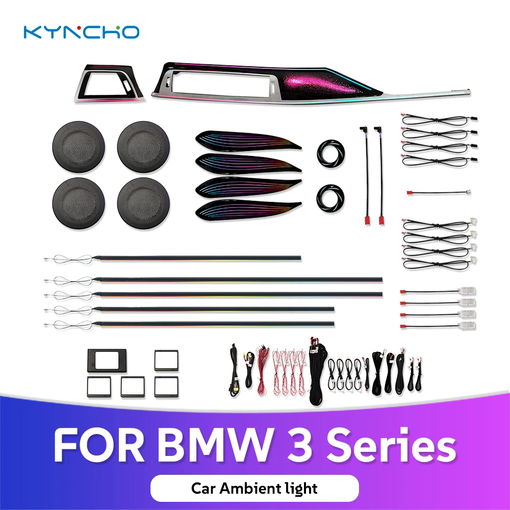 

Светодиодная подсветка салона для BMW F30 F32 3 и 4 серий, симфоническая потолочная подсветка, автомобильное интерьерное освещение