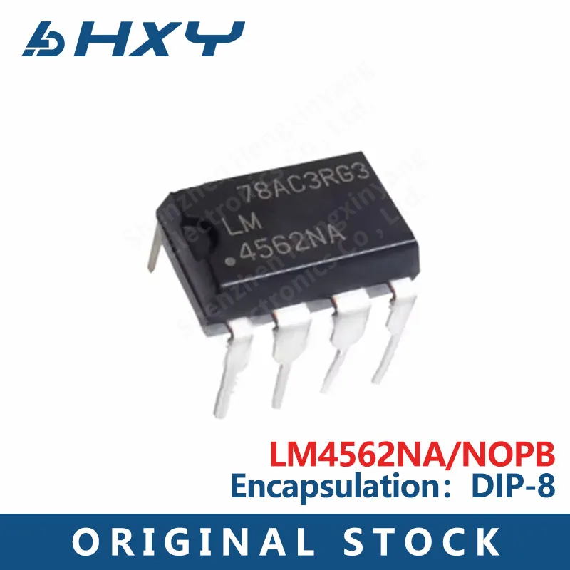 1PCS LM4562 LM4562NA/NOPB in-line DIP-8 dual on-amp audio operational amplifier