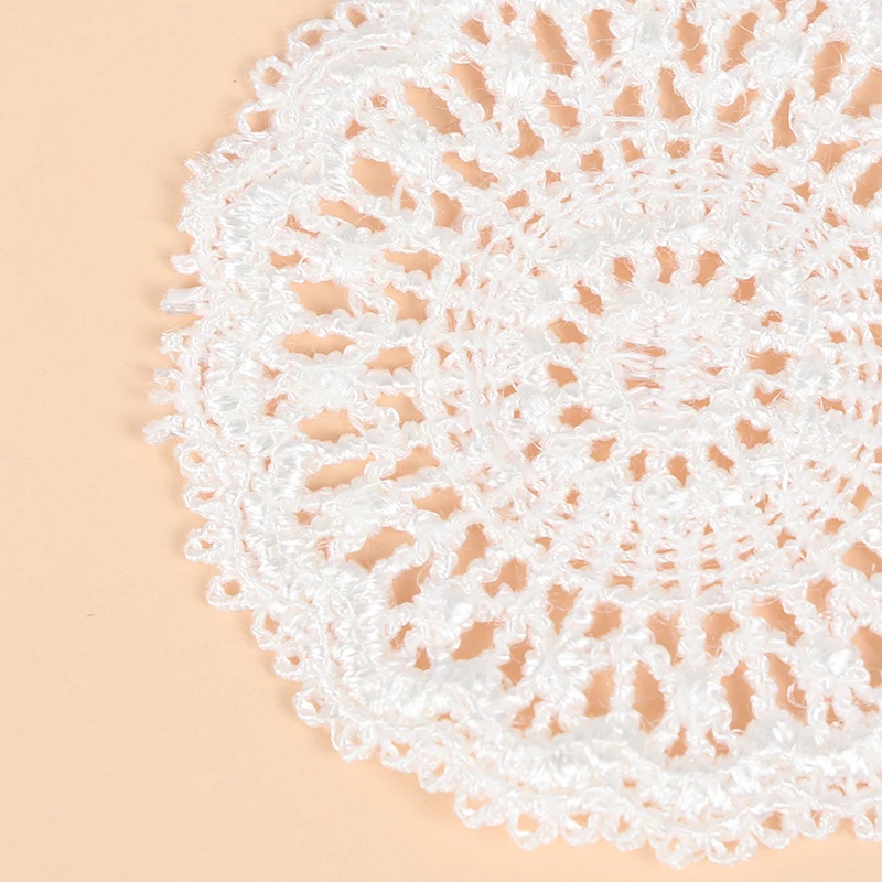 2Pcs 1:12 Dollhouse Mini Table Placemat Scene Model Doll House Furniture Decor