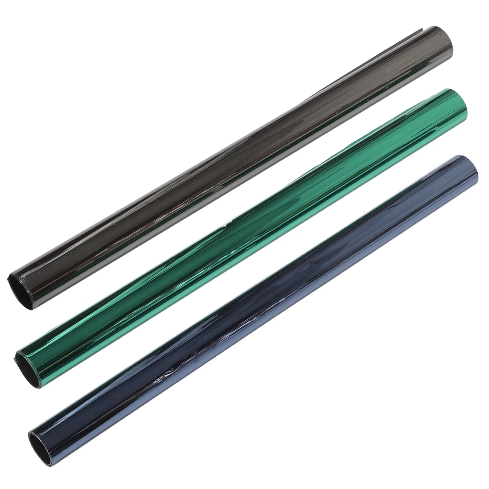 

3 Rolls Heat Reflective Window Film Easy Install Self-Adhesive Heat Blocking Film for Home Office Daytime Privacy Sun Visor