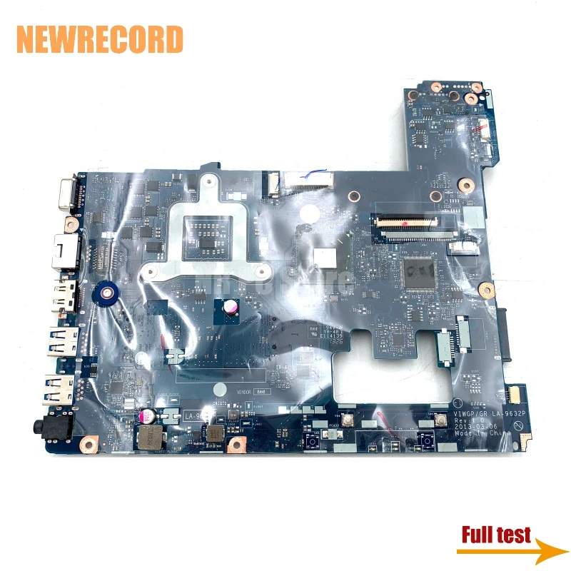 Imagem -02 - Placa-mãe Portátil para Lenovo G400 Mainboard de Teste Completo Viwgp gr La-9632p 14 em Slj8e Chipconjunto Hm76 Suporte i3 i5 i7 Cpu