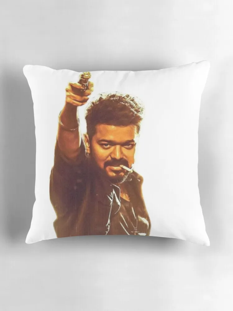 ليو Thalapathy Vijay رمي وسادة غطاء الزخرفية لغرفة المعيشة عناصر تزيين وسادة وسائد الطفل غطاء وسادة