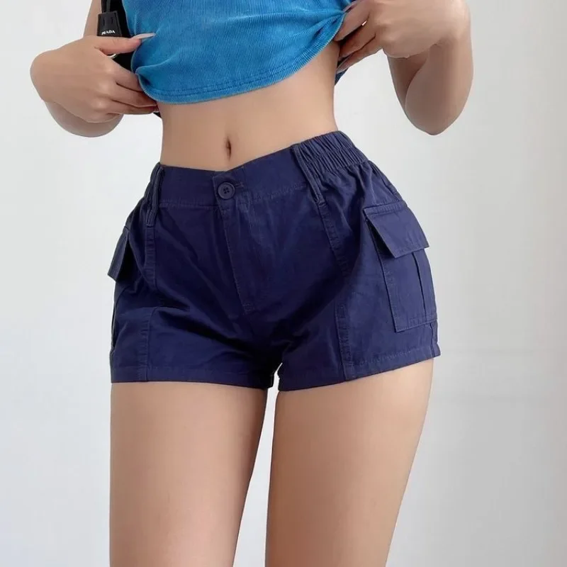 Female Short Pants Outdoor Women's Shorts With Waist Pocket Elastic Elasticty Stretchy Design Offer Original Hot XL For Summer