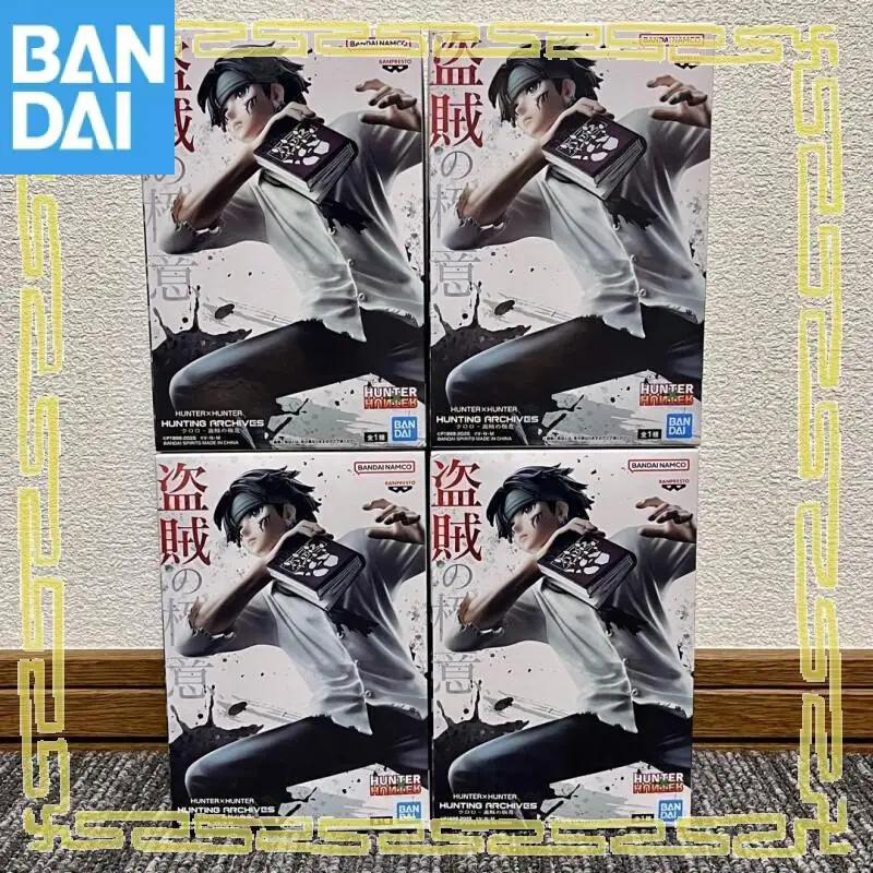 

Original Bandai Namco Banpresto Hunter Hunter Hunting Archives Chrollo Lucilfer Collector Ornament Anime Figure Model Toy Gift