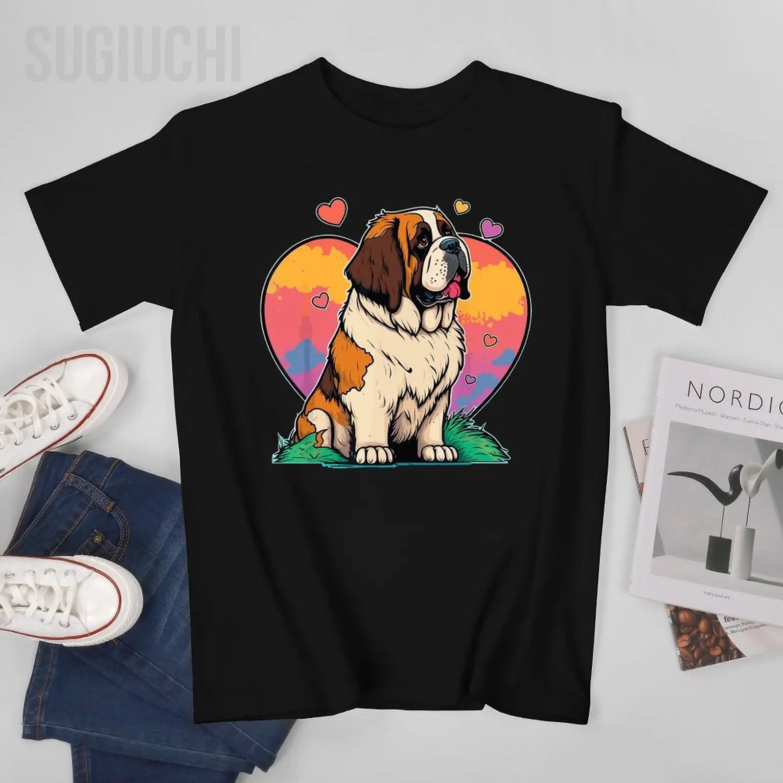 

Unisex Men I Love My Saint St Tshirt Tees T Shirts Women Boys 100% Cotton T-Shirt