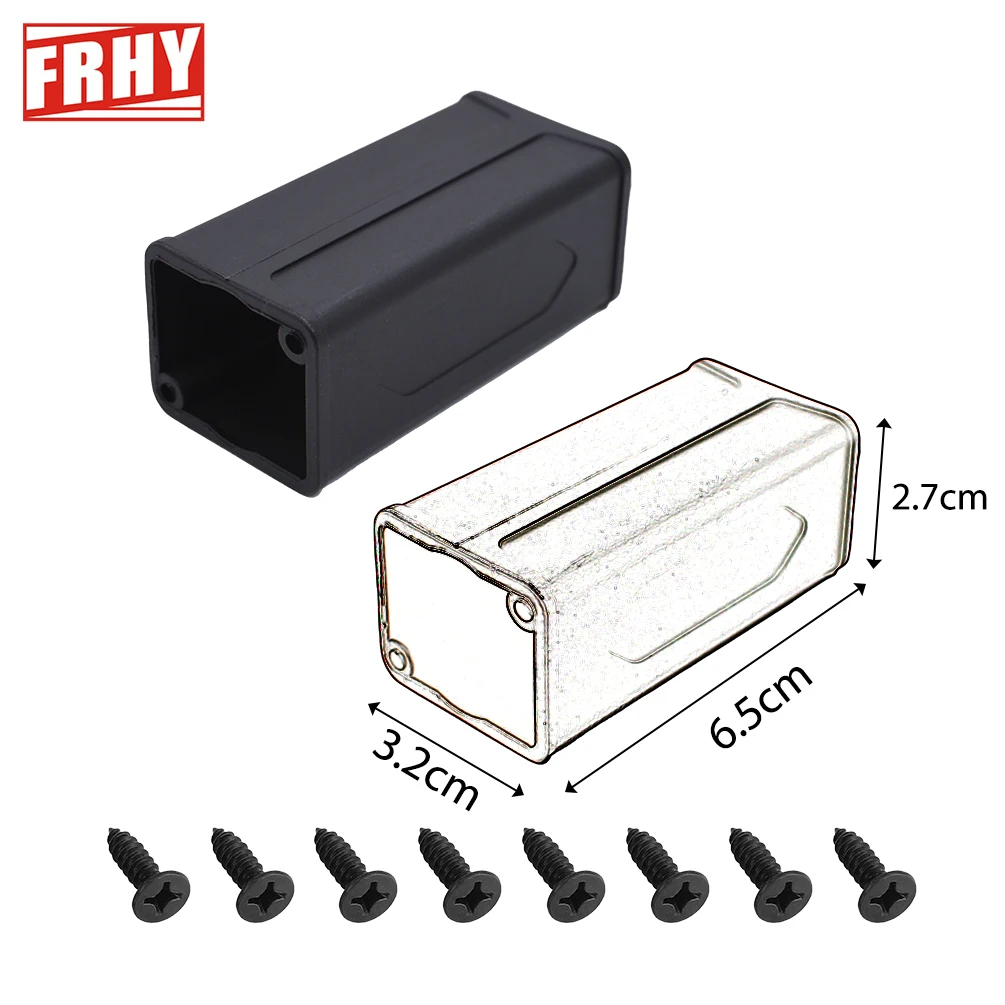 65mm High-Quality Panel Mount Straight Adapter for LED PowerCon AC Coupler & Speakon - Durable Plastic Housing with Screw Fixing