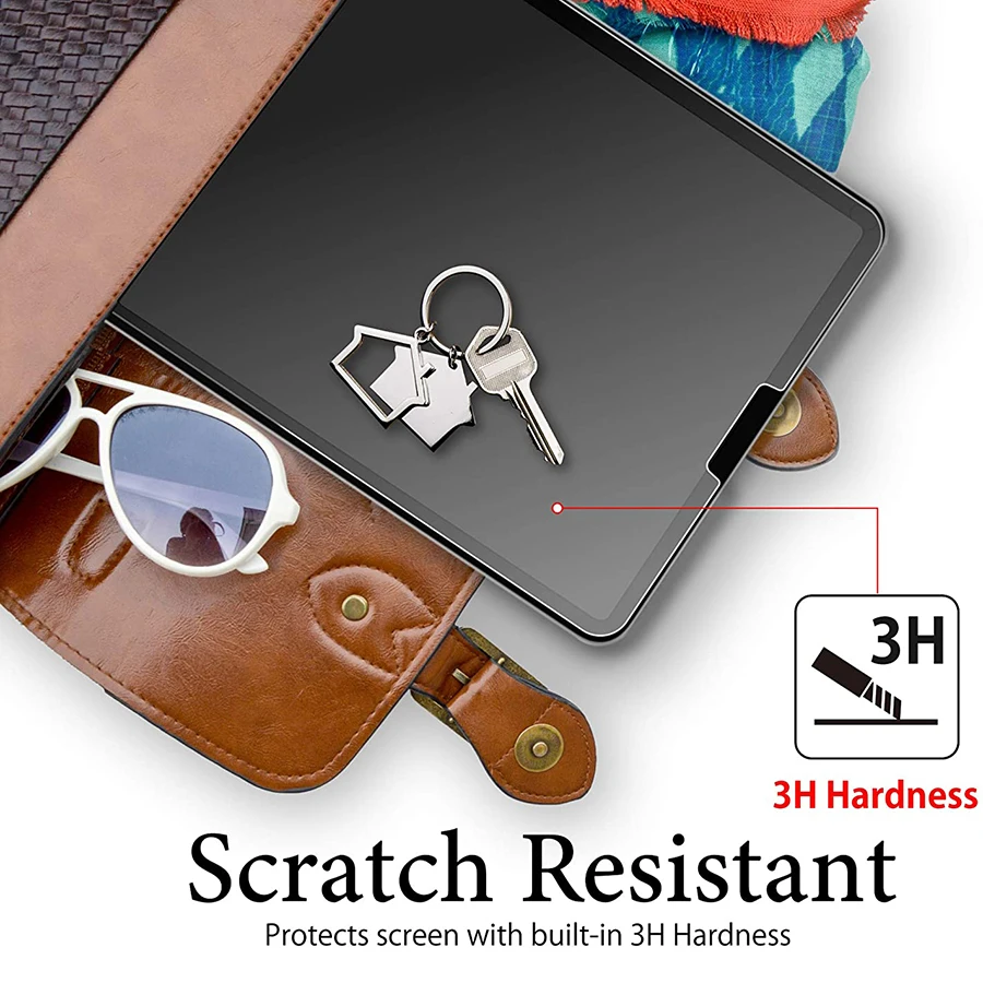 2 pçs tpu protetor de tela filme para ipad pro 11 12.9 2021 2020 2018 ipad ar 4 10.9 10.2 7th 8th mini 4 5 6 pet anti brilho filme