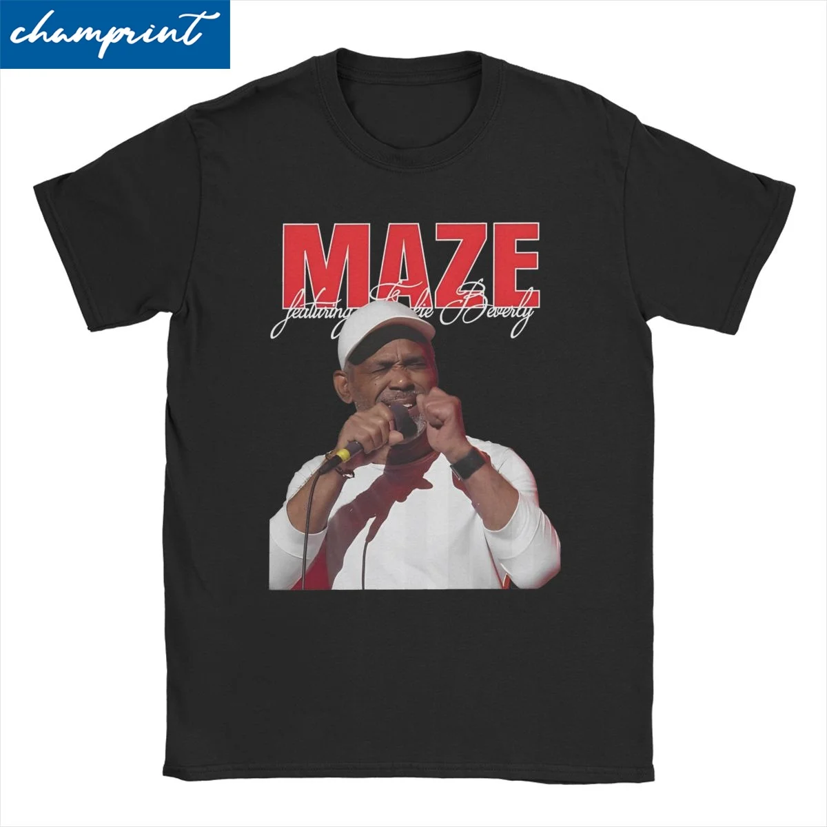 Frankie Beverly And Maze T Shirt Men Women Cotton Humorous T-Shirts O Neck Tee Shirt Short Sleeve Clothes Gift Idea