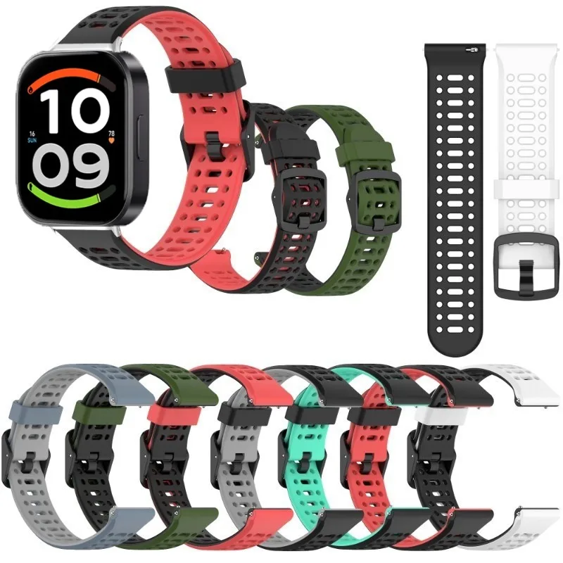 For Redmi Watch6 Active Lite Watch5 Watch4 /For Xiaomi Band 8 9 10 Pro Miband 8 9 10 Pro Soft Smart Watch Band Silicone Strap