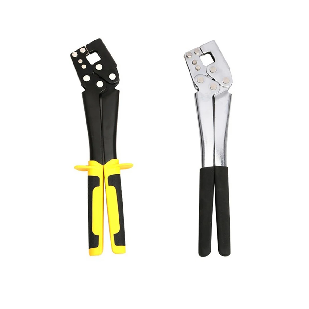 

1pc Stud Crimper Alloy Steel Keel Clamp Pliers Rivet-Metal Crimper Joiner Forceps Non-Slip For Renovation Hand Tool