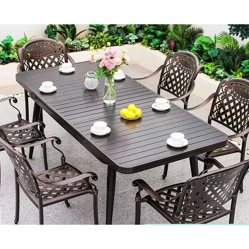 Home Garden Patio Furniture Sets Outdoor Furniture Dining Table and Chair Set Patio Outdoor Patio Furniture Clearance