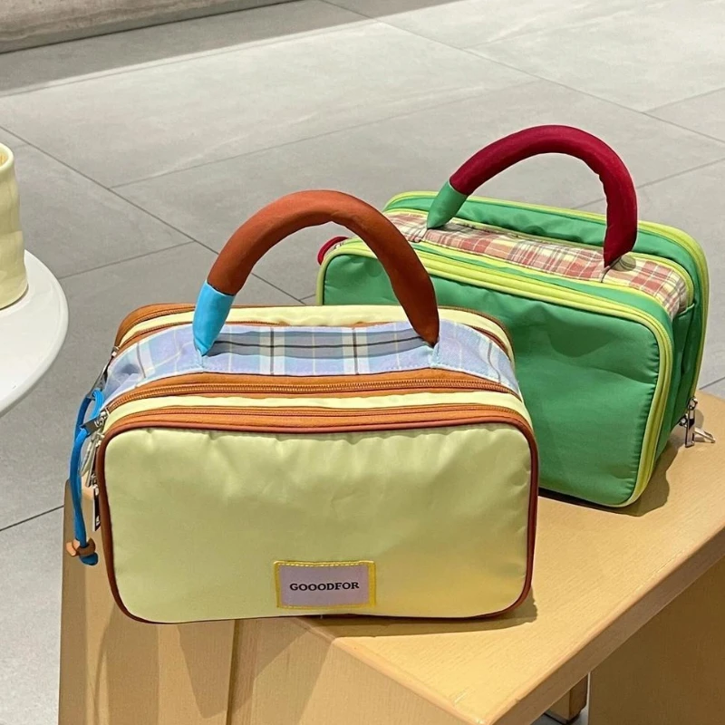 

Women Cosmetic Large Capacity Makeup Pouch Portable Travel Multi-Functional Toiletry Bag Storage Cosmetic Bag Handbag Organizer