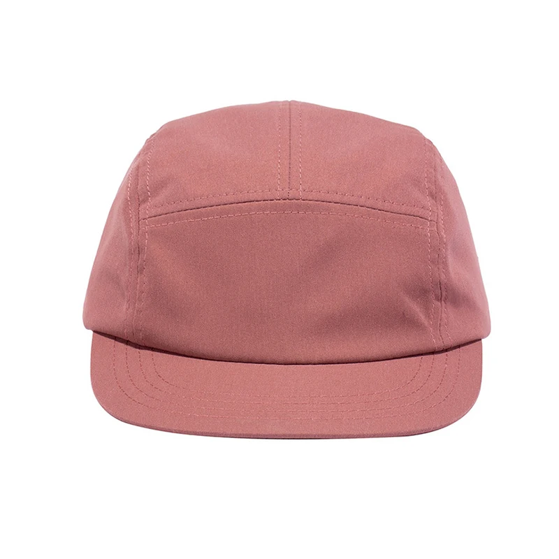 VACIGODEN Ladies 5 Panels Cap Short Brim Baseball Hat Women Flat Bill Camping Gorras Colorful Low Crown Classic Gorros