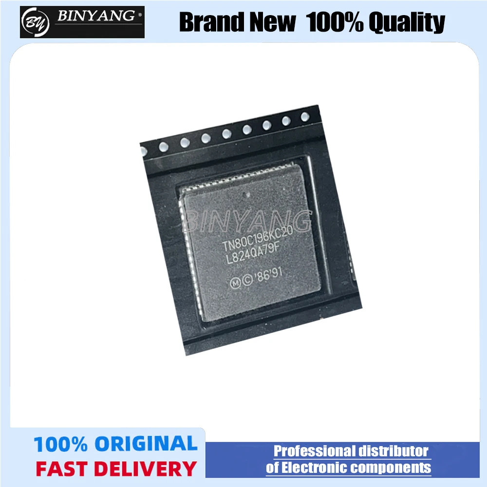 Brand new original TN80C196KC20 package PLCC68 microcontroller processor
