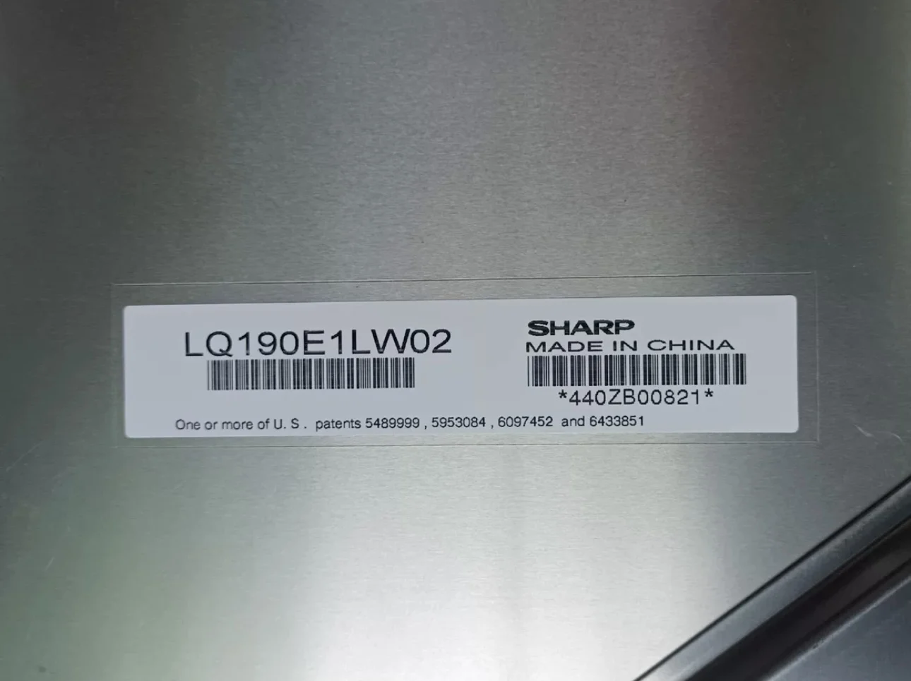 100% Original 19” LQ190E1LW02 LCD Monitor
