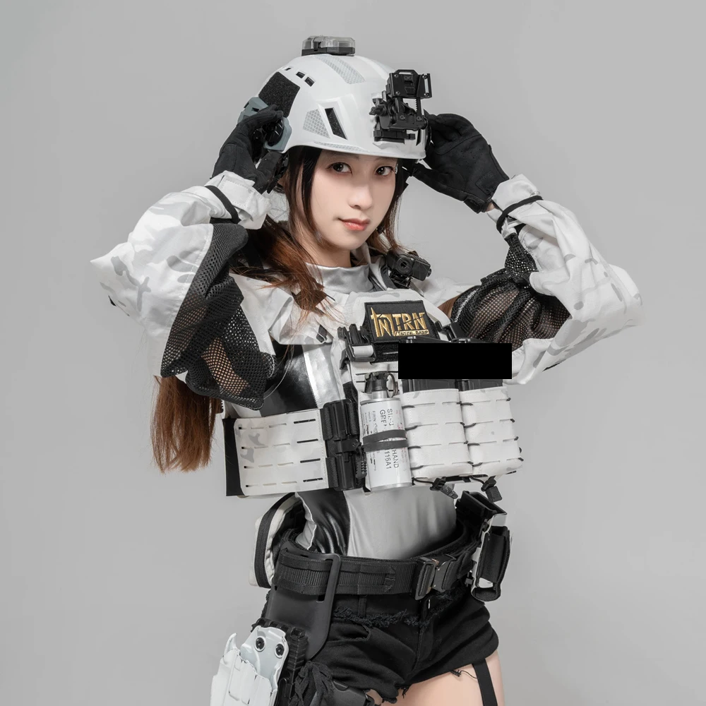 1.0/2.0 Version Kinder- und Damen-Taktikweste für Cosplay, Outdoor-Spiele, Paintball, CS-Kleidung, Jagd und Sport – Detail 7