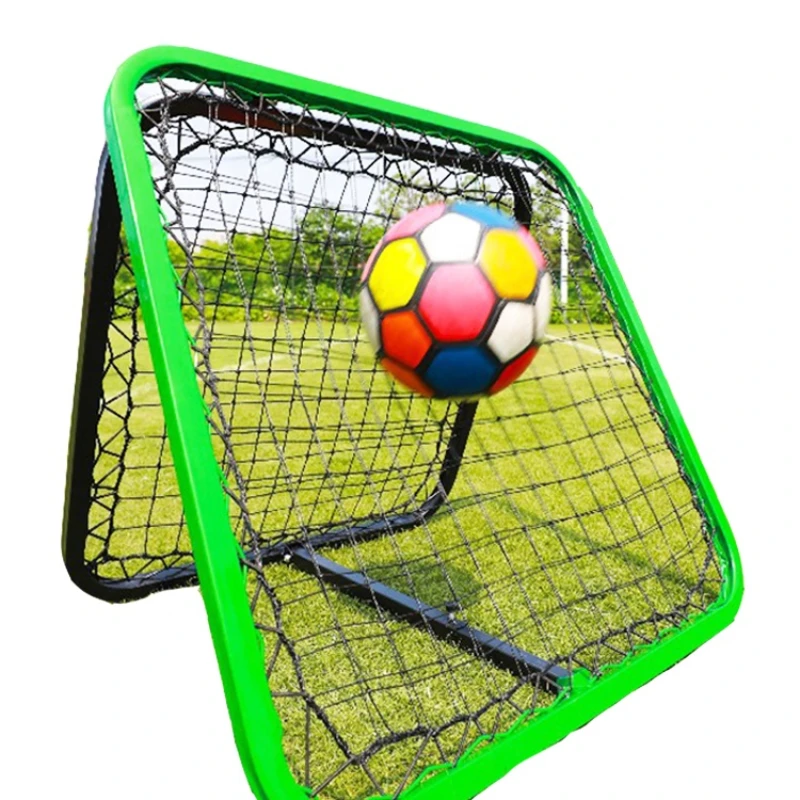 Adjustable Angle Agility Training Nets Sports double-sided handball rebound net practice football goal net