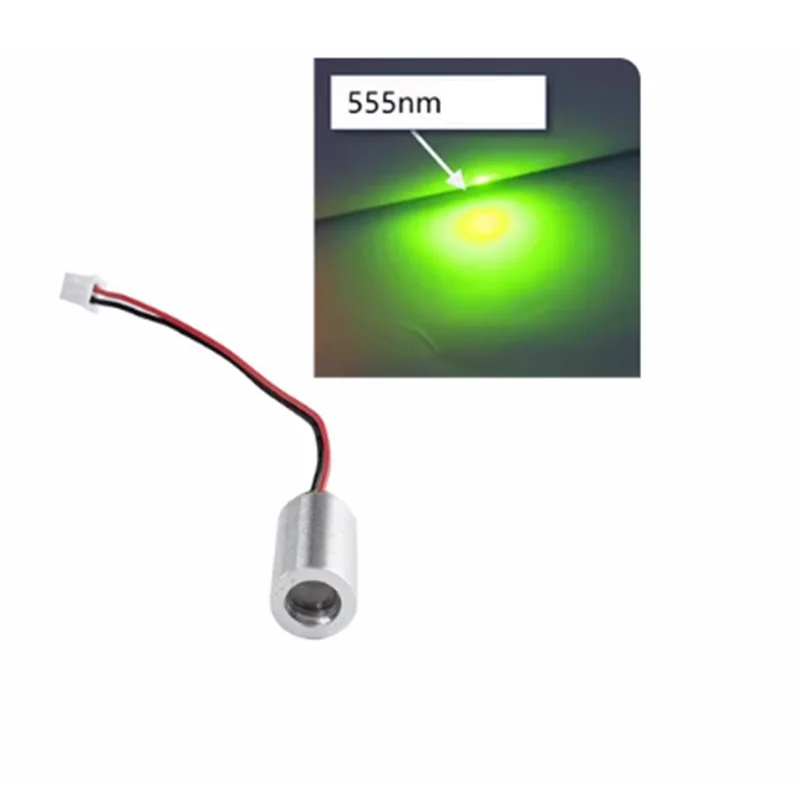 

555nm 10mw Yellow Green Dot Laser Module 13 * 21mm