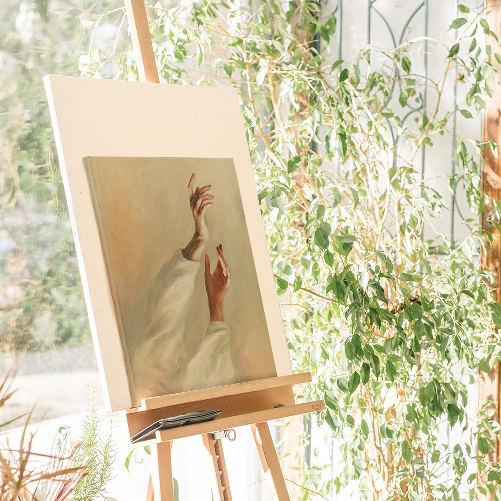 5 أوراق فارغة النفط اللوحة قماش سطح أملس DIY إطارات الصور المهنية لوازم الفن النفط اللوحة قماش #6