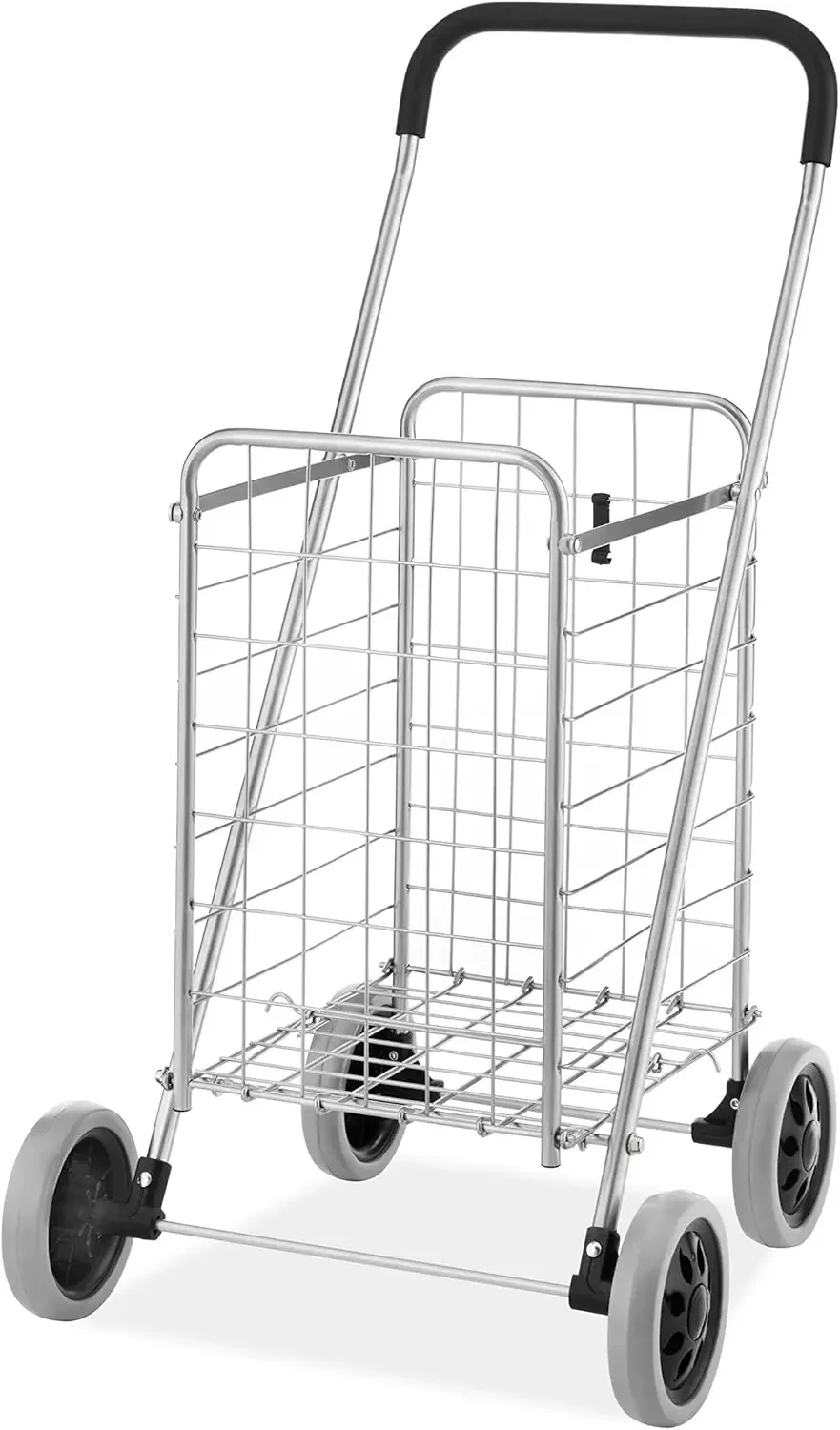 

Utility Shopping Cart-Durable Folding Design for Easy Storage
