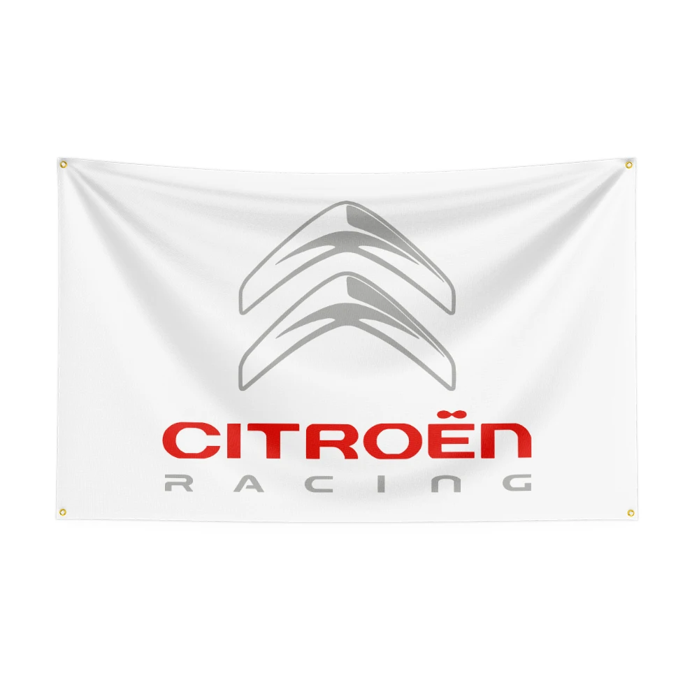 3X5 FT CITROENS Flag Polyester Printed Car  Banner For Decor