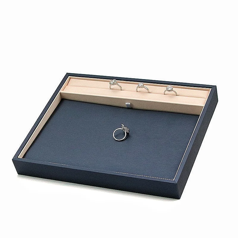 

Jewelry Display Tray Plastic Ring Earrings Pendant Look Pallets for Jewelry Storage