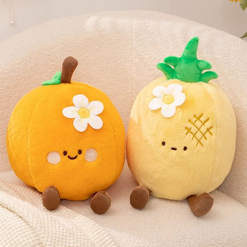 محاكاة 6 نمط الفاكهة أفخم رمي وسادة اللعب نابض بالحياة محشوة النباتات أفخم الدمى لينة الاطفال وسادة أريكة ديكور للفتيات هدية #5