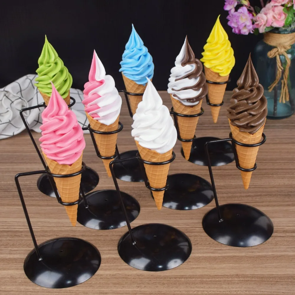 8,7 Zoll realistische Simulation Eis Dessert Lebensmittel Modell für Küche Ornamente Fenster Display und Fotografie Milch Tee – Detail 3