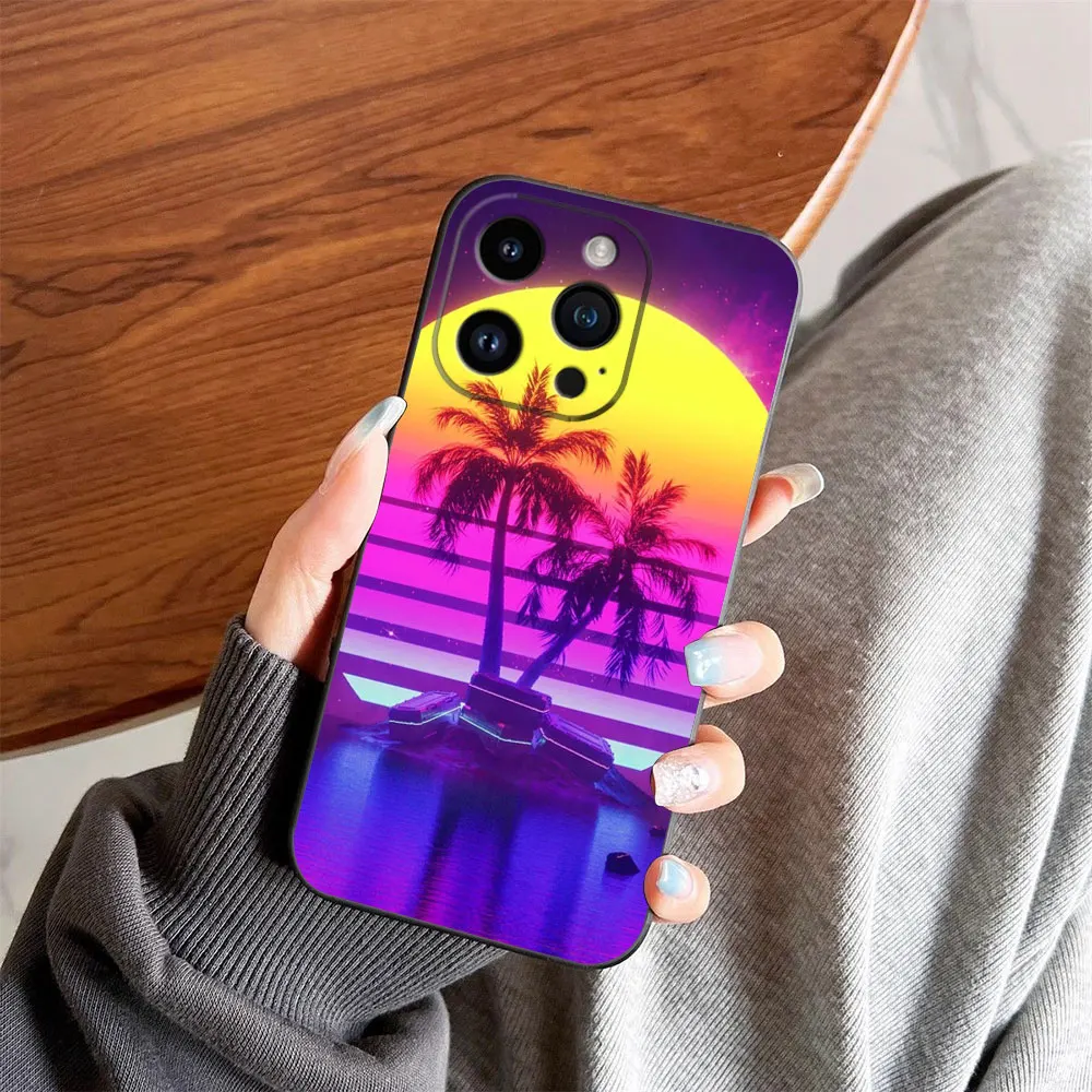 

Summer Beach Coconut Tree Cover Phone Case For Infinix NOTE 10 11 11S 12 GT 20 30 40 50 TECNO POVA NEO 2 4 5 6 Pro Case Shell