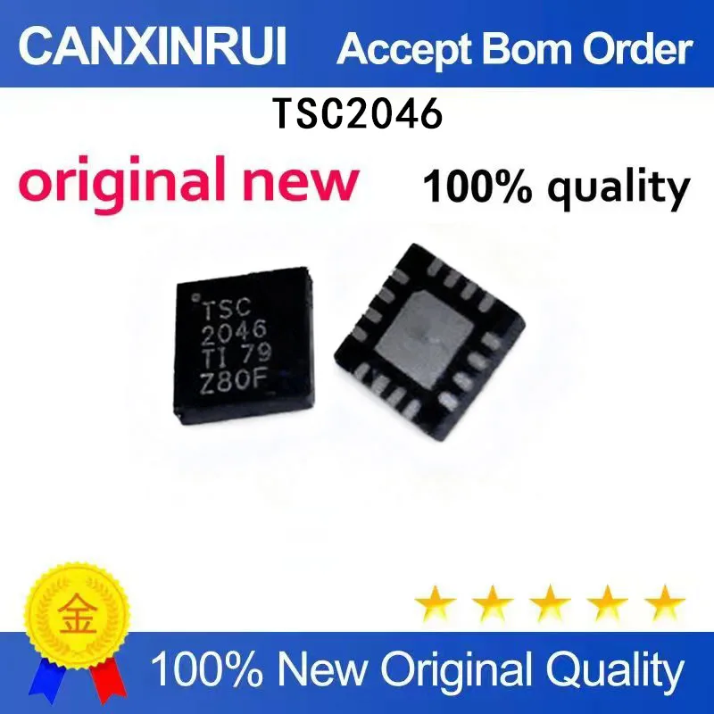 (5-100 Pieces) TSC2046IRGVR TSC2046 2046I 20461 QFN spot chip IC