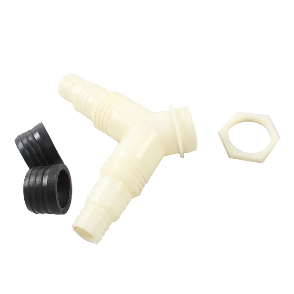 Talea 2PCS PP Material Washing Machine Floor Drain Y-Shape Drainpipe Connector QS298C001