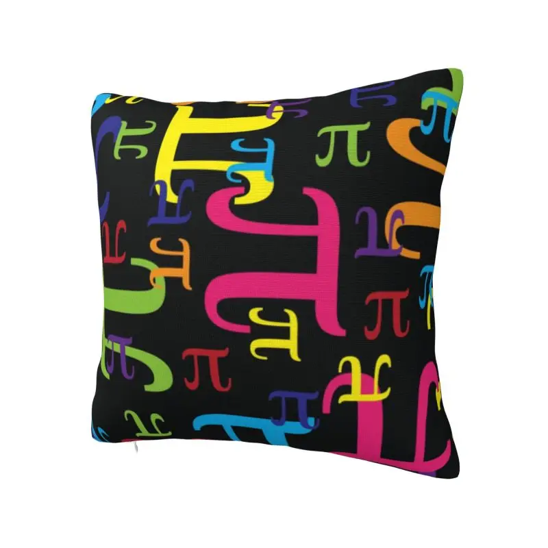 Pieces Of Pi Math Science Pillow Covers Bedroom Decoration Luxury Geek Mathematics Cushion Decoration Salon Square Pillowcase