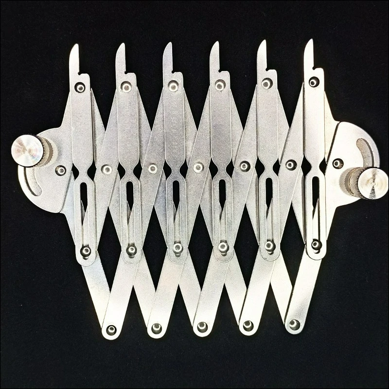 Dovetail equal measure woodworking Dovetail processing Solid wood drawing template Woodworking