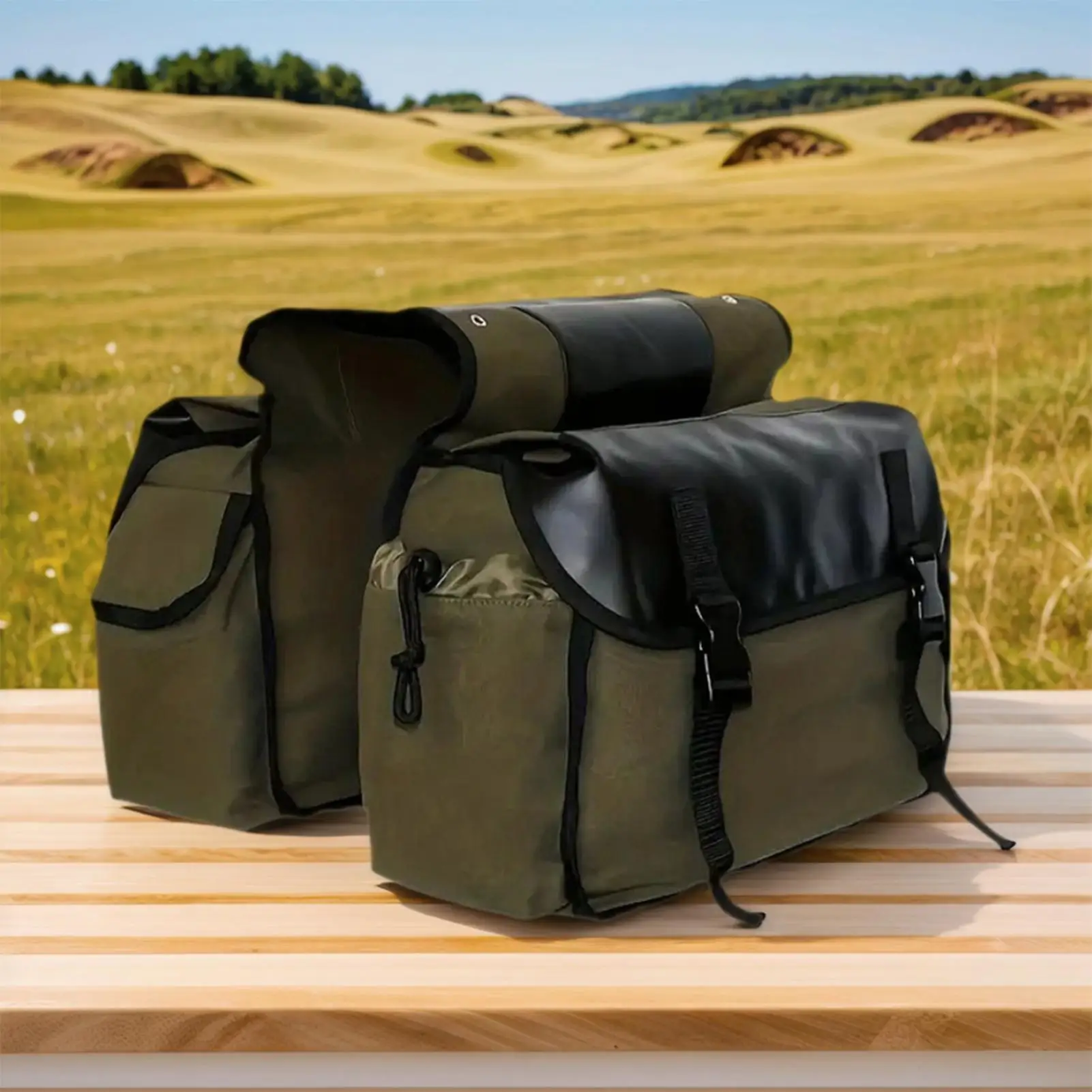 سرج الدراجة حقيبة مقاوم للماء الحقيبة قماش الدراجة أداة حقيبة للدراجات النارية دراجة سكوتر ركوب الدراجات بجولة التنقل رحلة الطريق #3