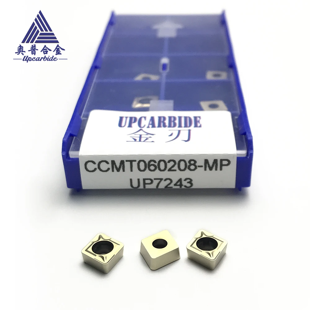 

CCMT060208-MP Carbide Turning Insert – Premium CNC Cutting Tool (10pcs/Box) for Precision Machining
