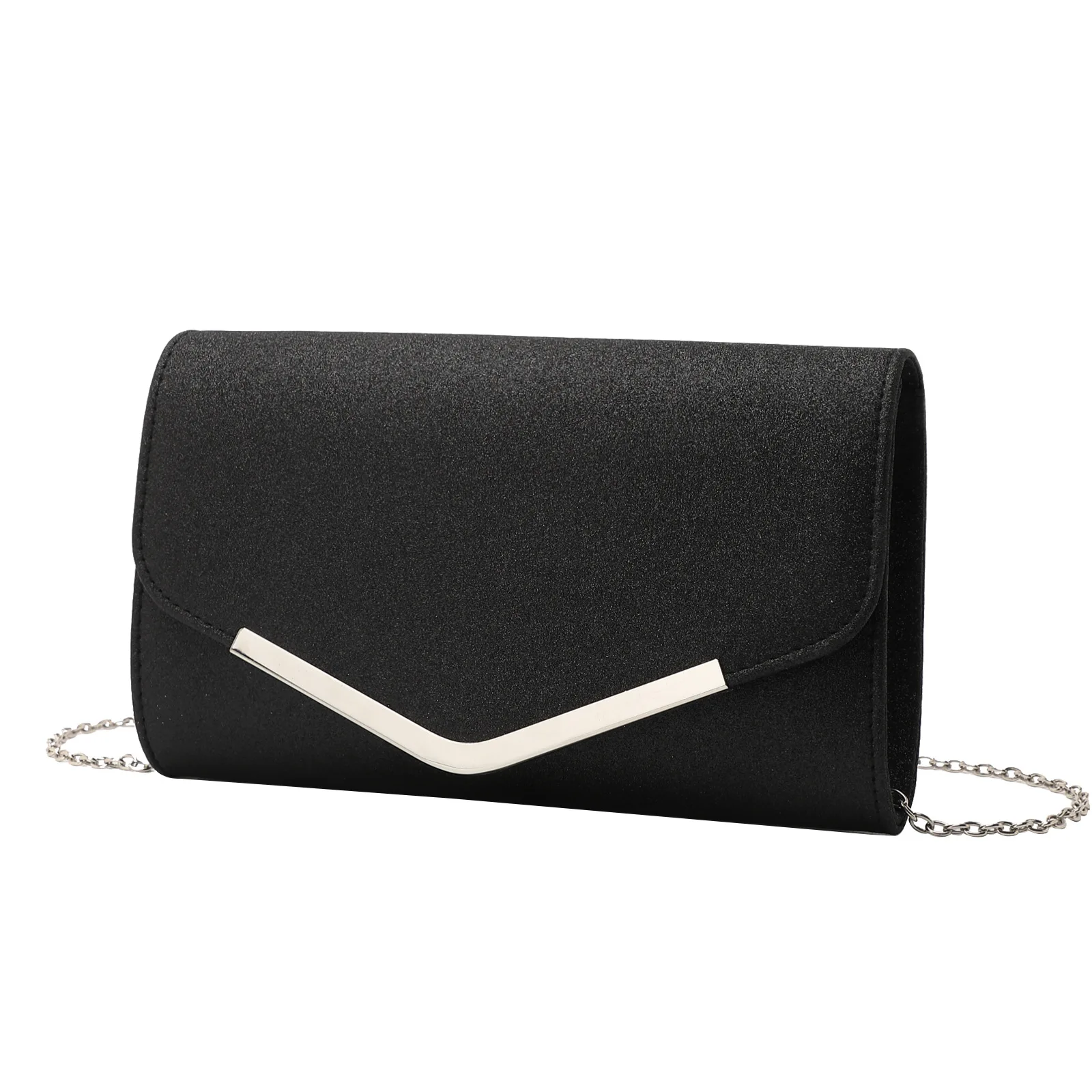 

Women's Dinner Bag Women's Bag Fashion Simple Temperament Clutch Versatile Evening Bag Chain Shoulder Messenger Handtasche Damen